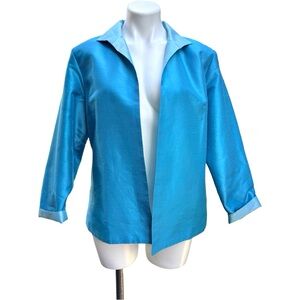 Grace Chuang Turquoise Reversible Jacket